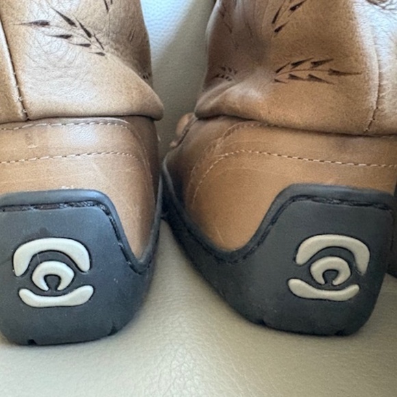 Manitobah Mukluks Gatherer sz L5 vintage full grain leather boots pewter brown - Picture 8 of 16